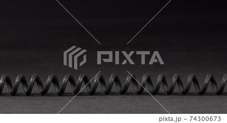 Telephone cord, isolated Telephone cord, isolated 74300673
