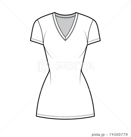 t shirt dress tight fit