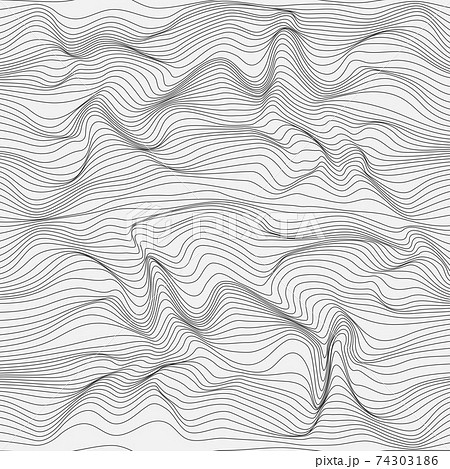 Wavy linear texture. Wavy linear texture. 74303186