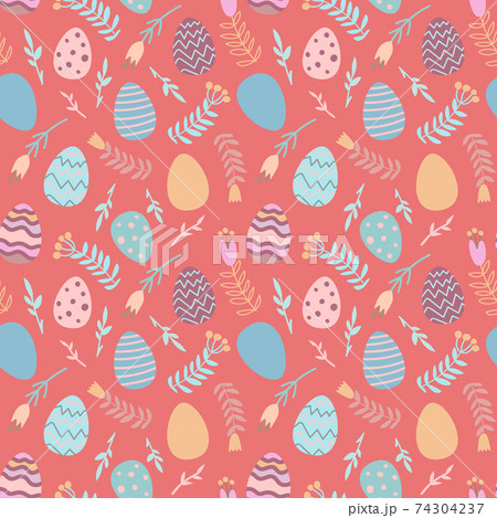 Vector illustration seamless pattern 74304237