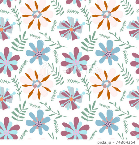 Vector illustration seamless pattern 74304254
