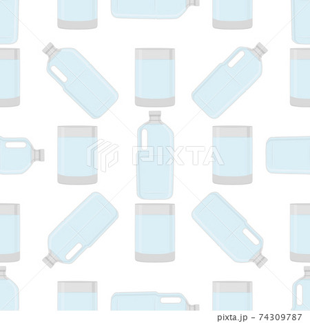 Illustration on theme set identical types plastic bottles Illustration on theme set identical types plastic bottles 74309787