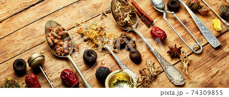 Herbal tea ingredients Herbal tea ingredients 74309855