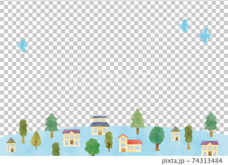 Postcard-sized moving greeting card illustration 74313484