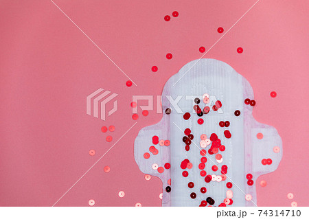生理　ナプキン　イメージ 74314710