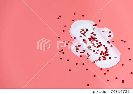 生理　ナプキン　イメージ 74314722