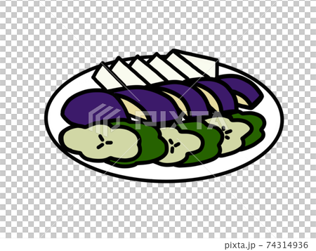 ぬか漬けのイラスト素材