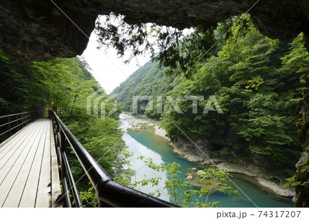 秋田県抱き返り渓谷 74317207