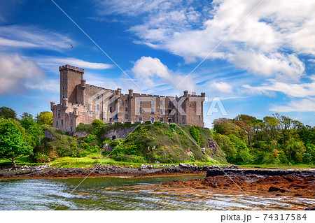 Dunvegan castle on the Isle of Skye, Scotland 74317584