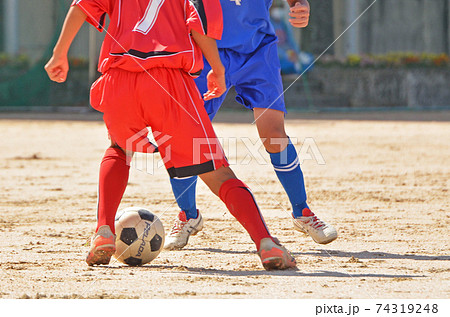 少年サッカーの試合25(1体1) 少年サッカーの試合25(1体1) 74319248