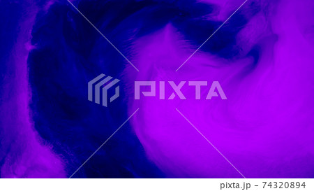 Blue ink pattern with light and dark purple gradient 74320894