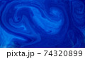 Blue ink pattern with light and dark gradient 74320899