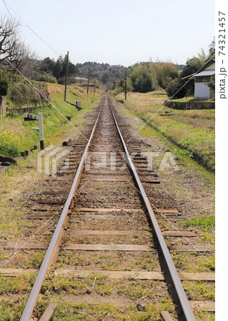 ＜千葉県＞小湊鉄道の線路 74321457