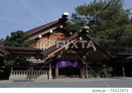 神楽殿(熱田神宮 愛知県 名古屋市 熱田区) 神楽殿(熱田神宮 愛知県 名古屋市 熱田区) 74322972