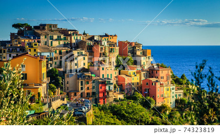 Village of Corniglia in Cinque Terre Village of Corniglia in Cinque Terre 74323819