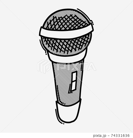How to Draw a Microphone Step by Step  EasyDrawingTips