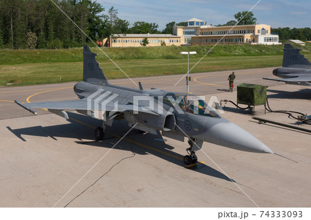 スウェーデン空軍サーブJAS39グリペン スウェーデン空軍サーブJAS39グリペン 74333093