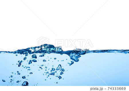 Abstract clean flow ripple surface on liquid 74333669