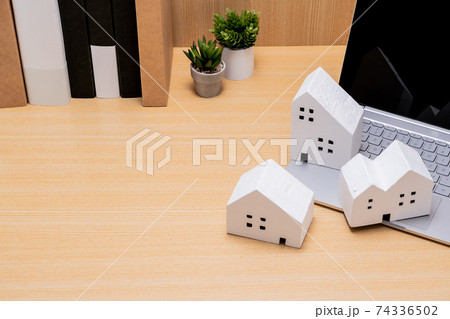 家 住宅 住まい パソコン 家 住宅 住まい パソコン 74336502