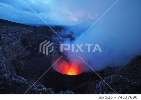Masaya Volcano, Masaya, Nicaragua, Central America. Masaya Volcano, Masaya, Nicaragua, Central America. 74337690
