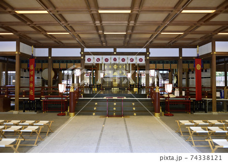 猿田彦神社　社殿 74338121