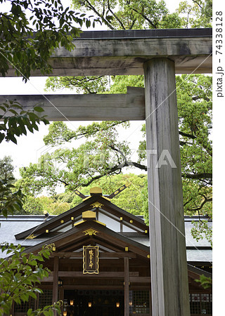 猿田彦神社　社殿 74338128