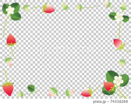 春天草莓框架 74338269