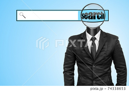 concept of search. 74338653