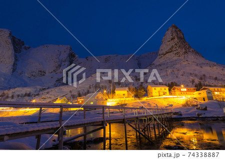 Winter in Norway. Winter in Norway. 74338887