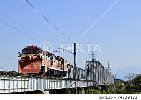 北陸の冬を守るラッセル車試運転 北陸の冬を守るラッセル車試運転 74339133