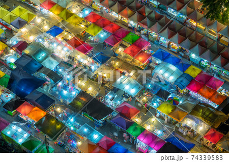 Night market. 74339583