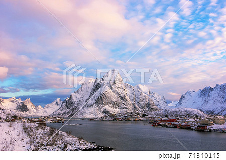 Winter in Norway. 74340145
