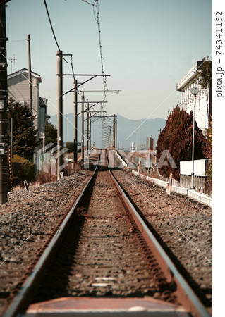 続いている線路 続いている線路 74341152
