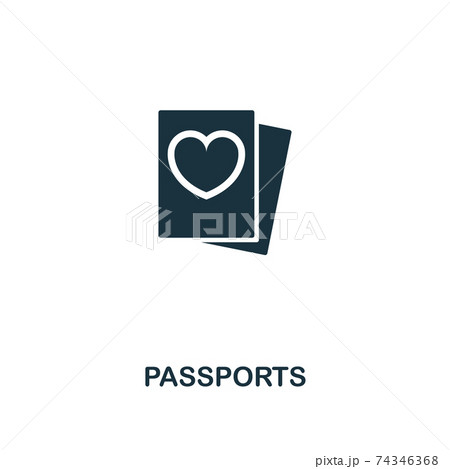 Passport icon Stock Photo by ©get4net 4522467