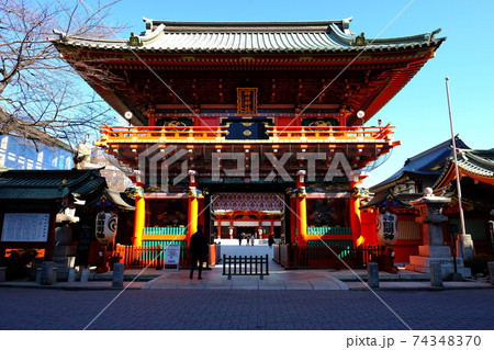東京 神田明神 随神門 74348370