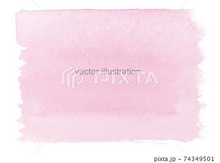 ピンクの水彩絵の具で描いた背景画像 ベクターの素材のイラスト素材