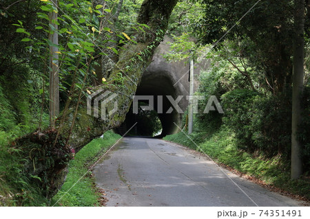 手掘りトンネル 74351491