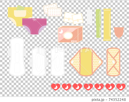 生理用品　アイテム 74352248