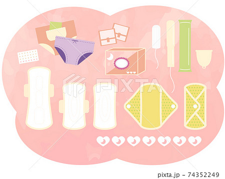生理用品　アイテム 74352249