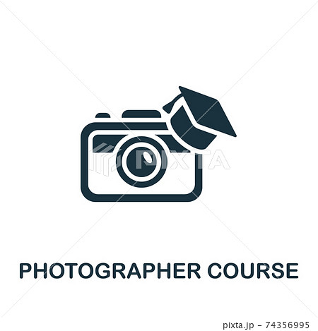 Photographer Course icon. Simple element from online course collection. Creative Photographer Course icon for web design, templates, infographics and more Photographer Course icon. Simple element from online course collection. Creative Photographer Course icon for web design, templates, infographics and more 74356995