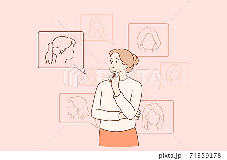 Beauty, fashion and high technologies concept 74359178