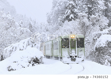 雪の飯山線 雪の飯山線 74360152