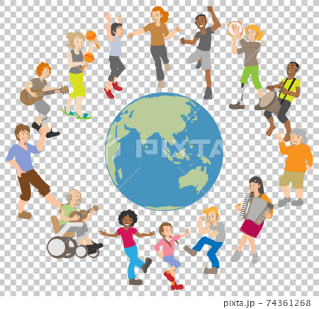 diverse people clipart