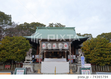 拝殿（城山八幡宮　神社　愛知県 名古屋市 千種区） 74365794