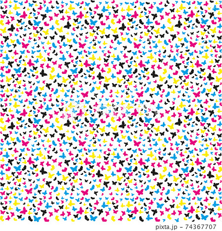 Pattern of butterflies or moths 74367707
