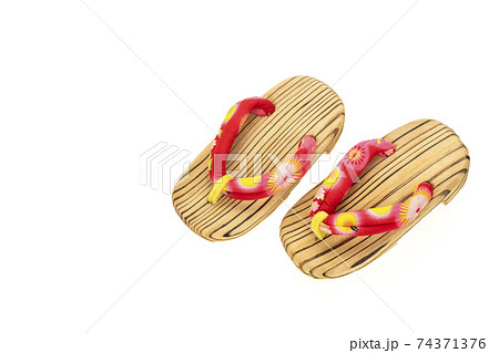 女の子用の下駄 右近下駄 女の子用の下駄 右近下駄 74371376