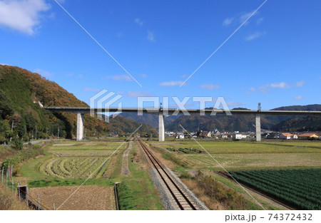播但線　和田山〜竹田間の線路 74372432