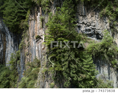 Steep rocky mountain in china Steep rocky mountain in china 74373638