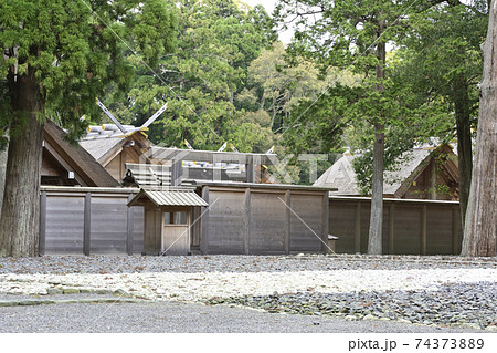 伊勢神宮 外宮 正宮 豊受⼤神宮 伊勢神宮 外宮 正宮 豊受⼤神宮 74373889