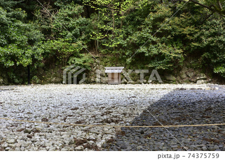 伊勢神宮　外宮　別宮　土宮　古殿地 74375759